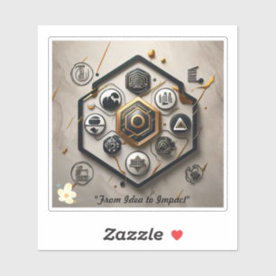 Adesivo "Designs do Amanhã"