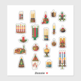 Adesivo Designs Kwanzaa Vinhetas De Vinilo De Corte Person
