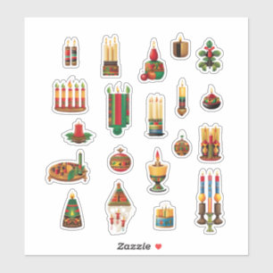 Adesivo Designs Kwanzaa Vinhetas De Vinilo De Corte Person