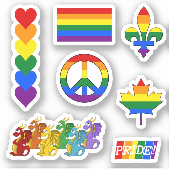 Adesivo Designs LGBT Pride III (Frente)