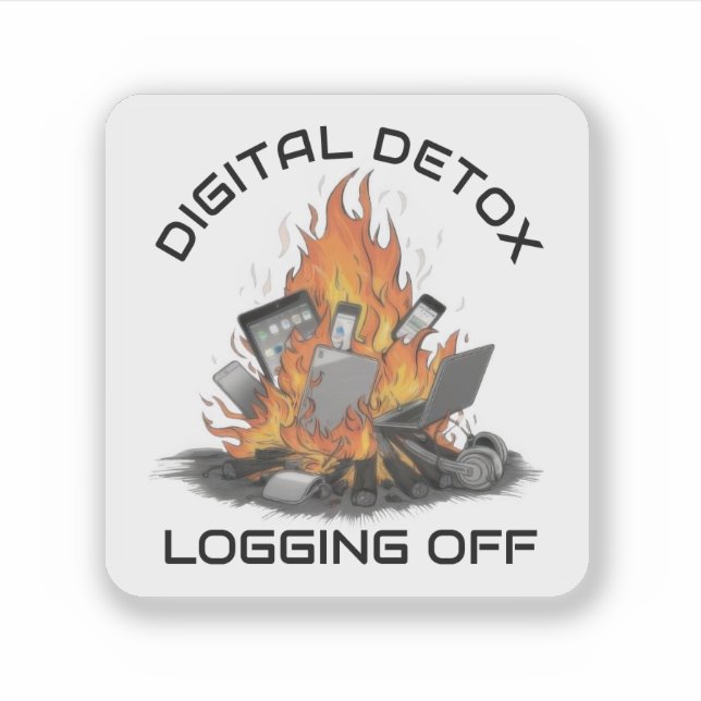 Adesivo Desintoxicação Digital (Frente)