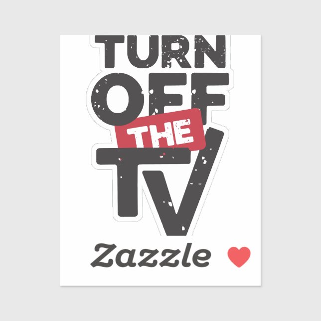 Adesivo Desligue a propaganda de notícias falsas da TV (Folha)