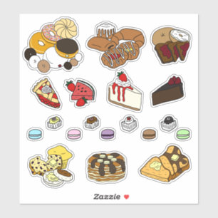 Adesivo Dessert Stickers