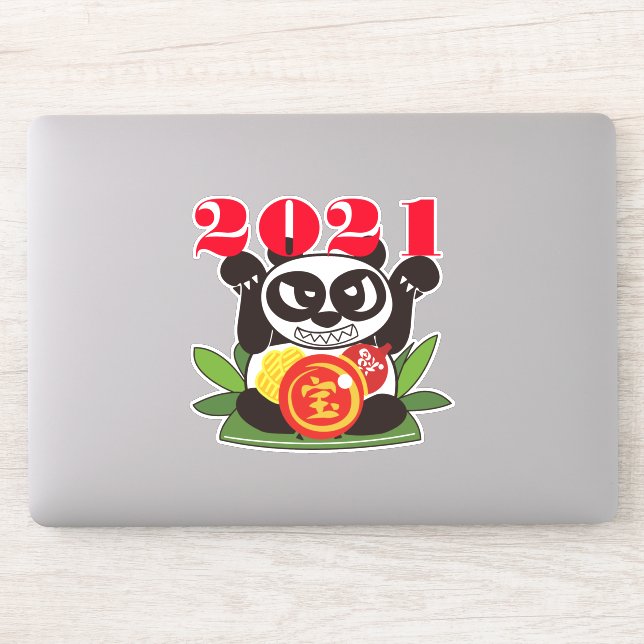 Adesivo Deus 2021 (Computador)