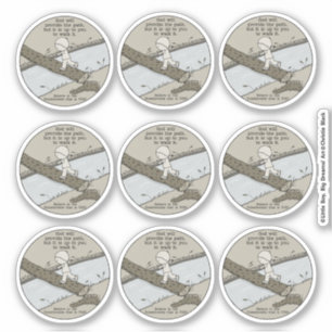 Adesivo Deus Estará Lá