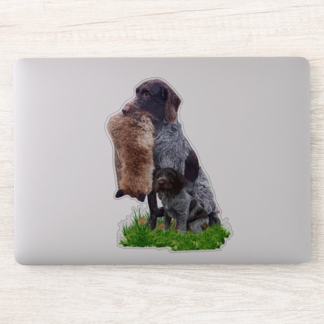 Adesivo Deutsch Drahthaar Sticker (Computador)