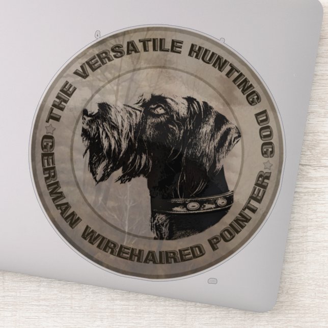 Adesivo Deutsch Drahthaar Sticker (Detalhe)