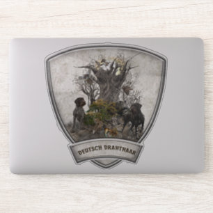 Adesivo Deutsch Drahthaar Sticker