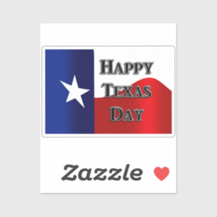 Adesivo Dia da Independência do Texas