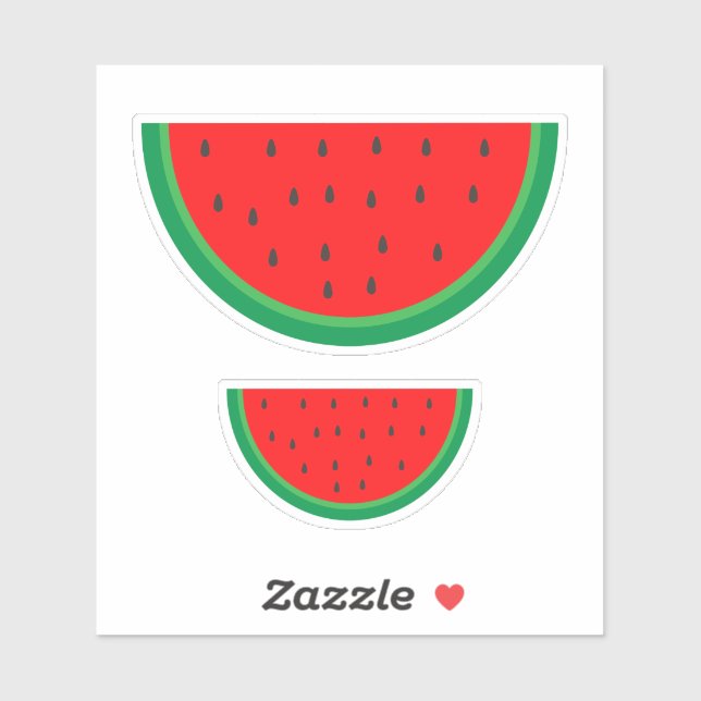 Adesivo Dia da Melancia (Folha)