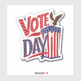 Adesivo Dia da Votação