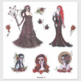 Adesivo Dia das garotas mortas por Renee Lavoie