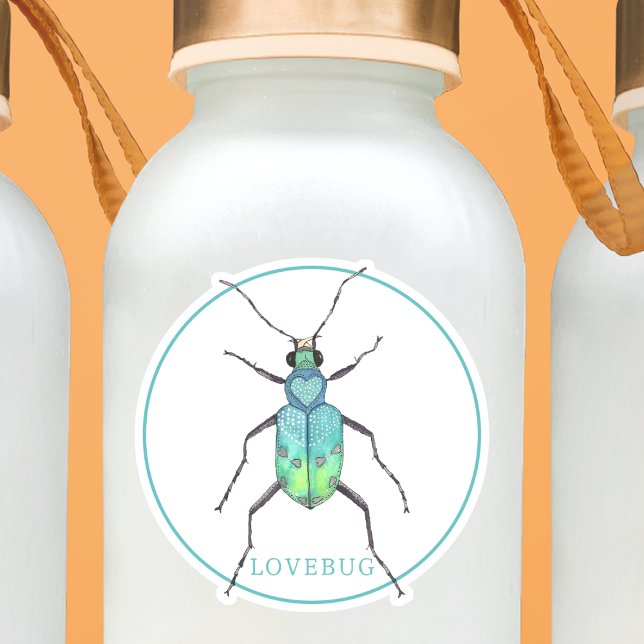 Adesivo Dia de os namorados Love Inseto Sticker (Criador carregado)