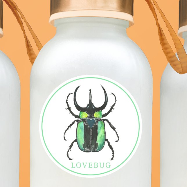 Adesivo Dia de os namorados Love Inseto Sticker (Criador carregado)