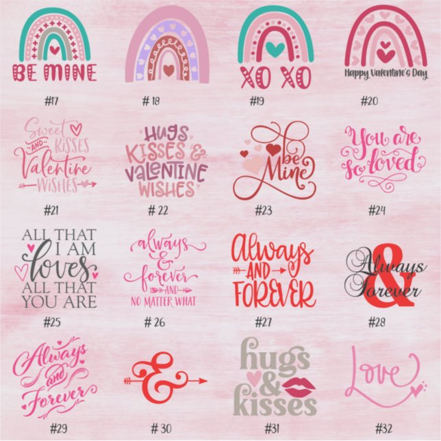 Adesivo DIA DE OS NAMORADOS STICKERS - página título- (Frente)