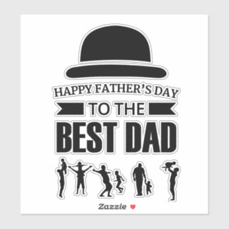 Adesivo dia de os pais