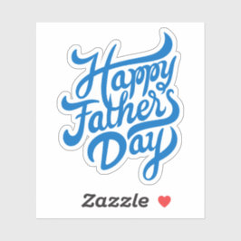 Adesivo Dia de os pais Feliz