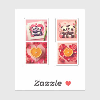 Adesivo Dia del amor y la amistad