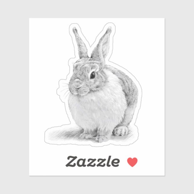 Adesivo Dia do Coelho (Folha)