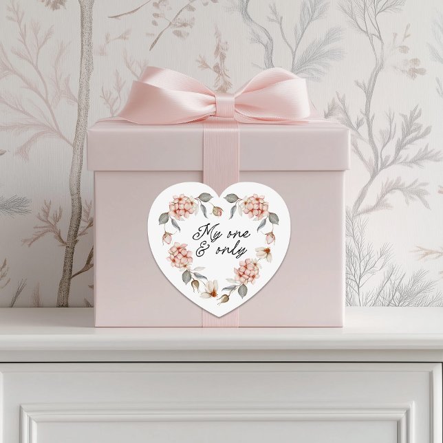 Adesivo Dia do Namorados Floral (Criador carregado)