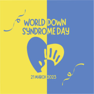 Adesivo Dia Mundial da Síndrome de Down Personalizado - Co