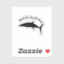 Dia Mundial do Atum 2 de maio branco preto