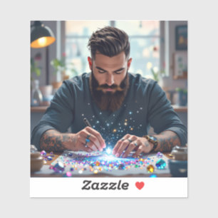 Adesivo Diamond ama tudo