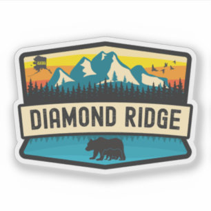 Adesivo Diamond Ridge, Alaska