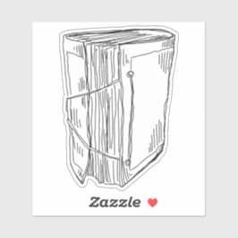 Adesivo Diário viagens vintage