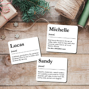 Adesivo Dicionário Amigo Definição de Nome Personalizado E