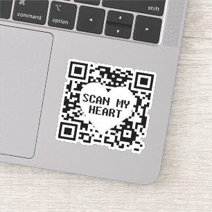 Adesivo Digitalizar meu coração