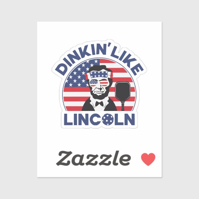 Adesivo Dinkin Tal Lincoln (Folha)