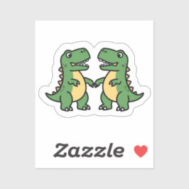 Adesivo Dino Duo Sticker