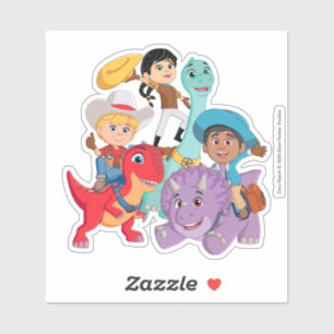 Adesivo Dino Ranch Yee Haw!