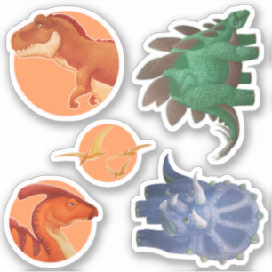 Adesivo Dino Stickers