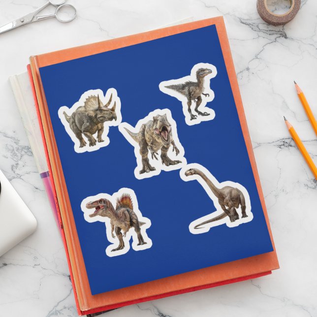 Adesivo Dinosaur Tyrannosaurs Raptor Espinossauro (Criador carregado)