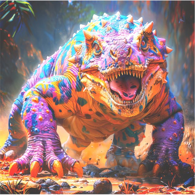 Adesivo Dinossauro (Frente)