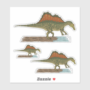 Adesivo Dinossauro Cretáceo Spinossauro