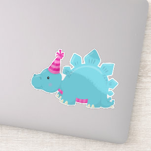 Adesivo Dinossauro de Aniversário, Dinossauro do Partido,