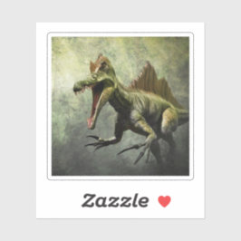 Adesivo Dinossauro Espinossauro na Floresta Primeval