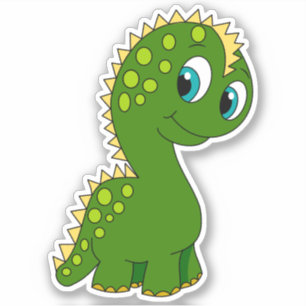 Adesivo Dinossauro Fofo
