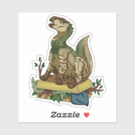 Adesivo Dinossauro Viajante