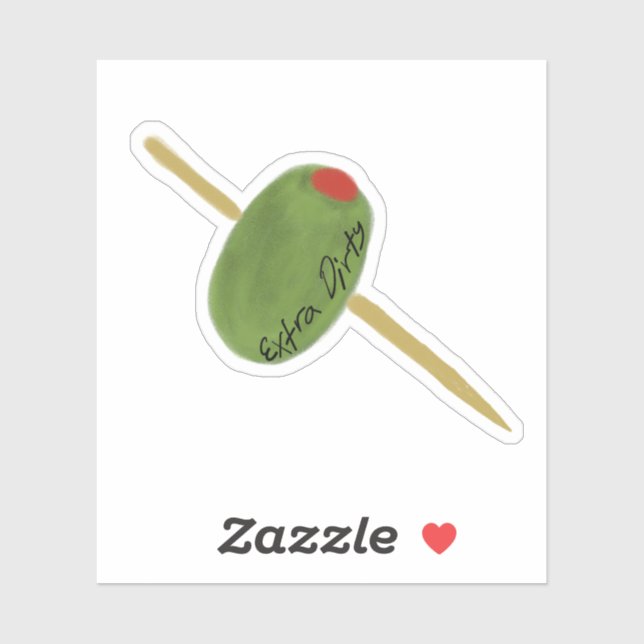 Adesivo Dirty Martini Sticker (Folha)