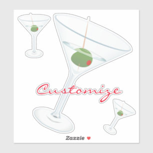 Adesivo Dirty Olive Martini Thunder_Cove