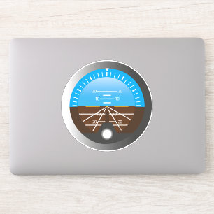 Adesivo Discagem de Piloto de Atitude Gyro Cockpit