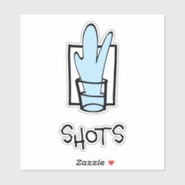 Adesivo Dispara o vinil com corte personalizado