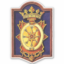 Adesivo Distintivo Real da Rainha Ana de Cleves