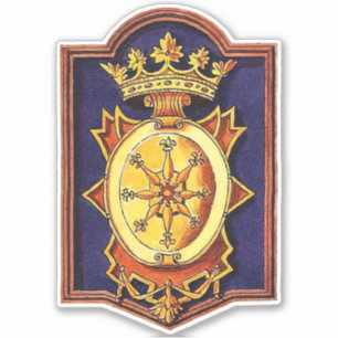 Adesivo Distintivo Real da Rainha Ana de Cleves