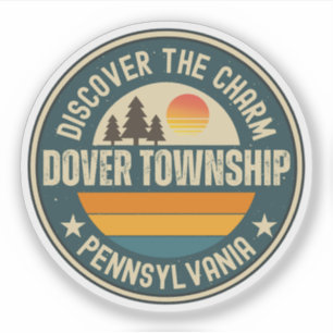 Adesivo Distrito de Dover, Pensilvânia