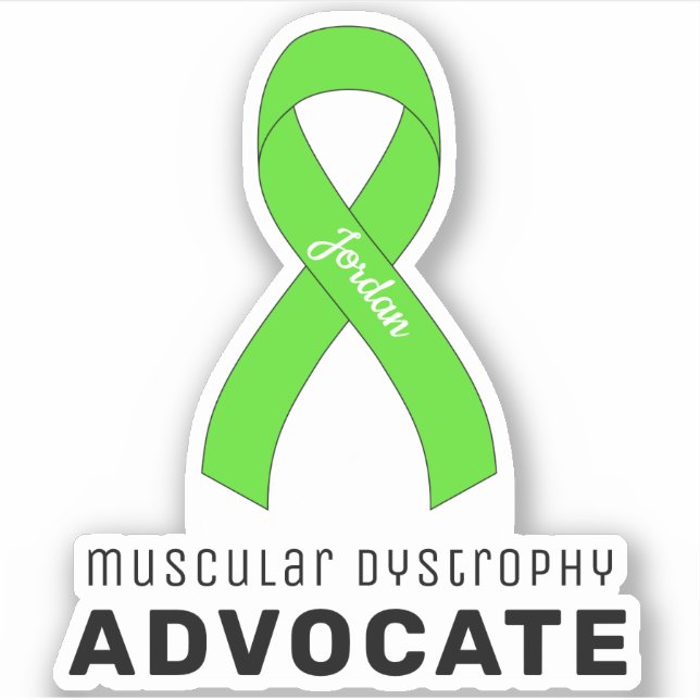 Adesivo Distrofia Muscular Advocate Vinil Sticker (Frente)